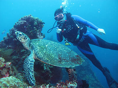 scuab diving Tulamben