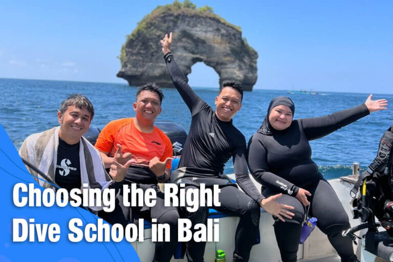 Choosing the Right Dive School in Bali 
