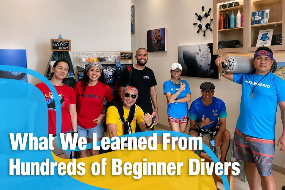 What We Learned From Hundreds of Beginner Divers